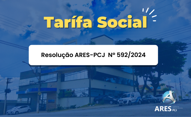 ARES-PCJ publica regulamentação da Tarifa Social de Água e Esgoto